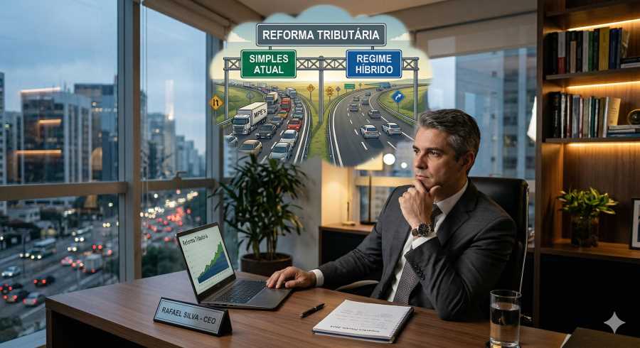 Simples Nacional e Reforma Tributária: como decidir sobre o regime híbrido até 2026 sem comprometer o caixa