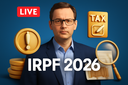 LIVE: IRPF 2026: Evite erros, fuja da malha fina e aproveite oportunidades