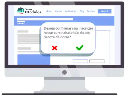 Pacote de Horas Cursos Módulos